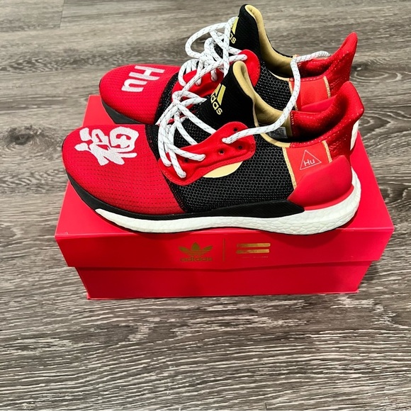 Adidas Pharrell x Solar Hu Glide ST \'Chinese New Year\' ? main image 7